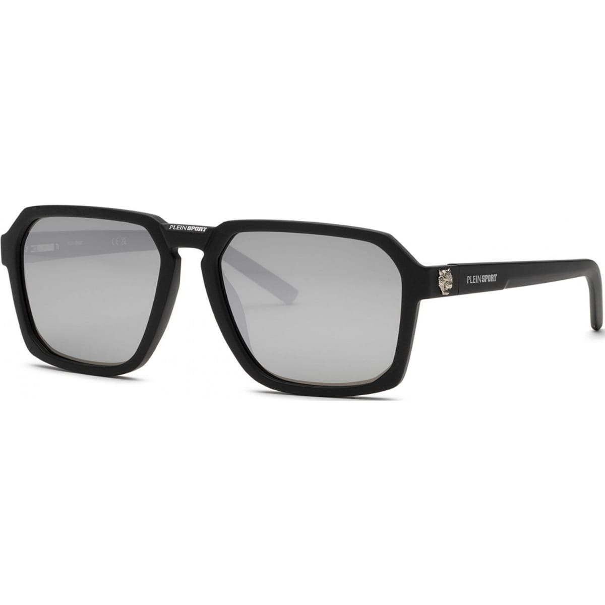 Plein Sport Plein Sport Men's SSP030-59U28P Square/Rectangle Sunglasses in Black - 1