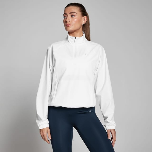 MyProtein Myprotein Women's Velocity Windbreaker in White - 2
