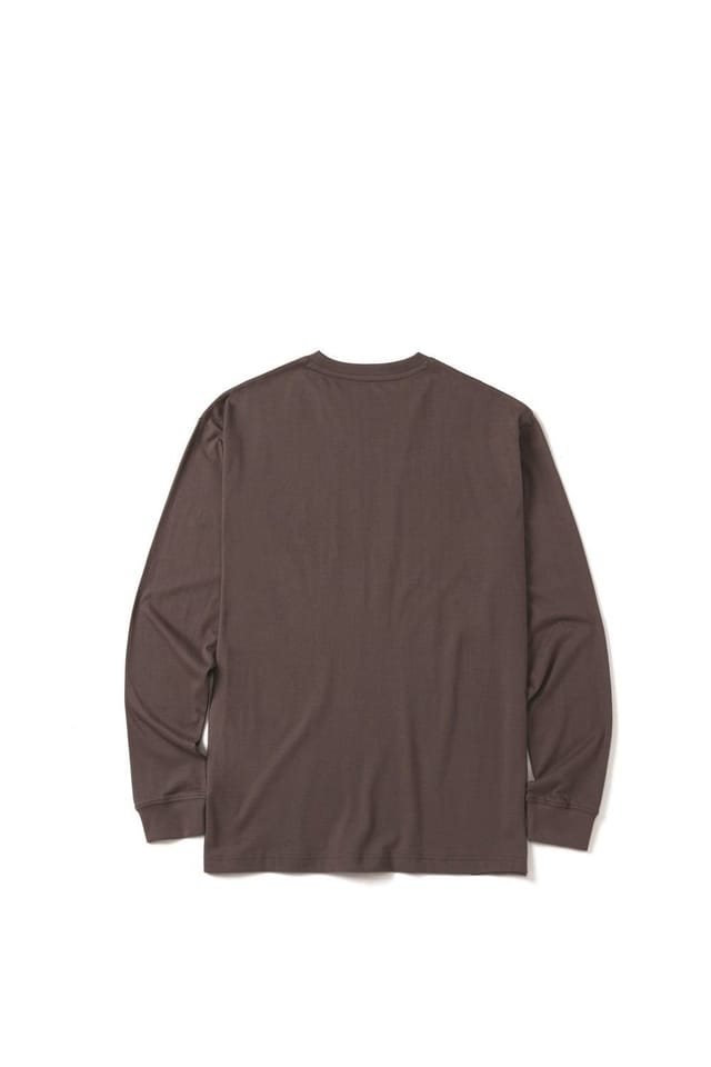 Caterpillar Caterpillar Men's Trademark Banner Long Sleeve T-Shirt in Dark Grey - 2