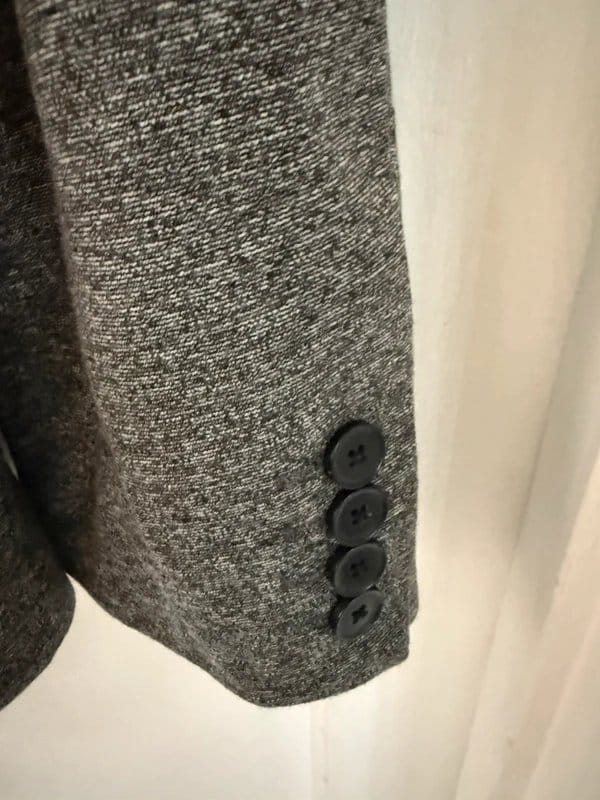 New Look Men's Grey Heathered Suit Jacket