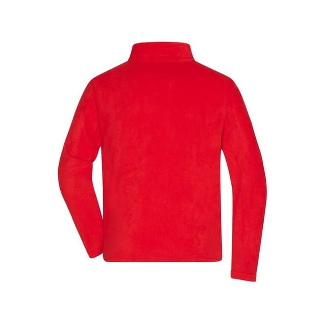 James and Nicholson James and Nicholson Men's Fleece Jacket in Red - 2