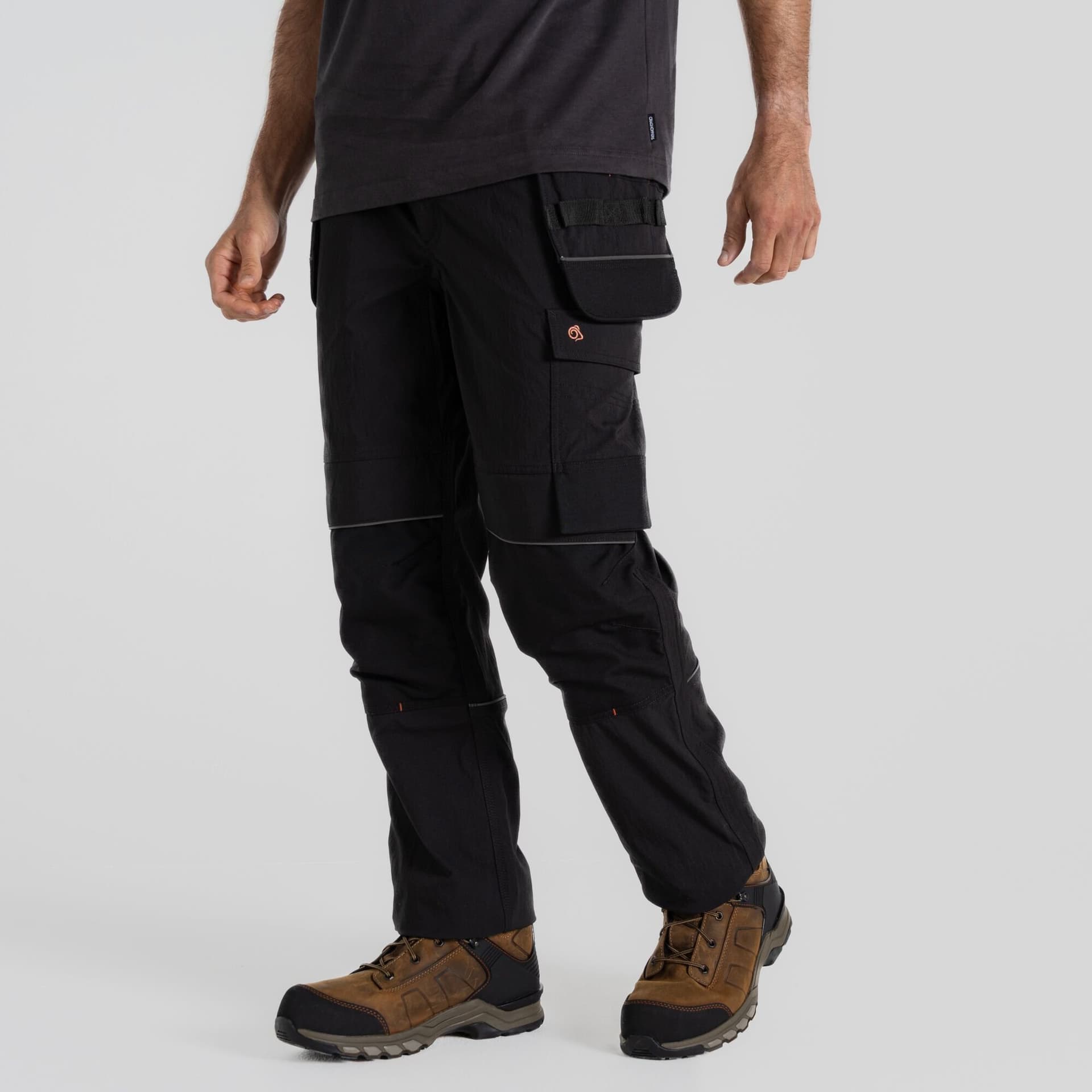 Craghoppers Craghoppers Men's Sheffield Stretch Holster Workwear Trousers in Black