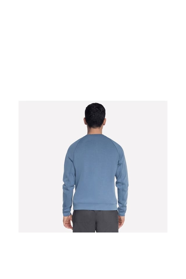 Skechers Skechers Men's Cozy Luxe Elevate Sweatshirt in Blue - 2