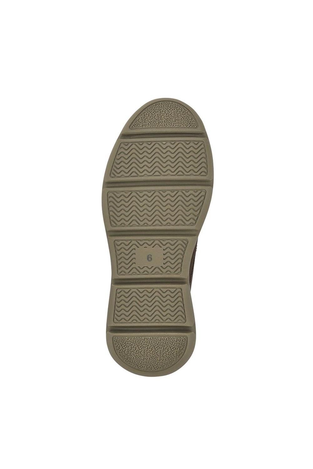 Pavers Pavers Men's Casual Leather Slip-On Shoes in Brown - 4