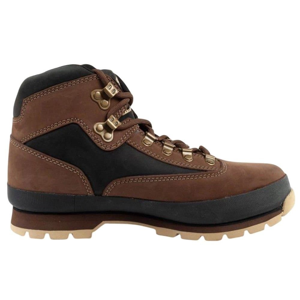 Timberland Timberland Men's Euro Hiker Leather Ankle Boots in Brown