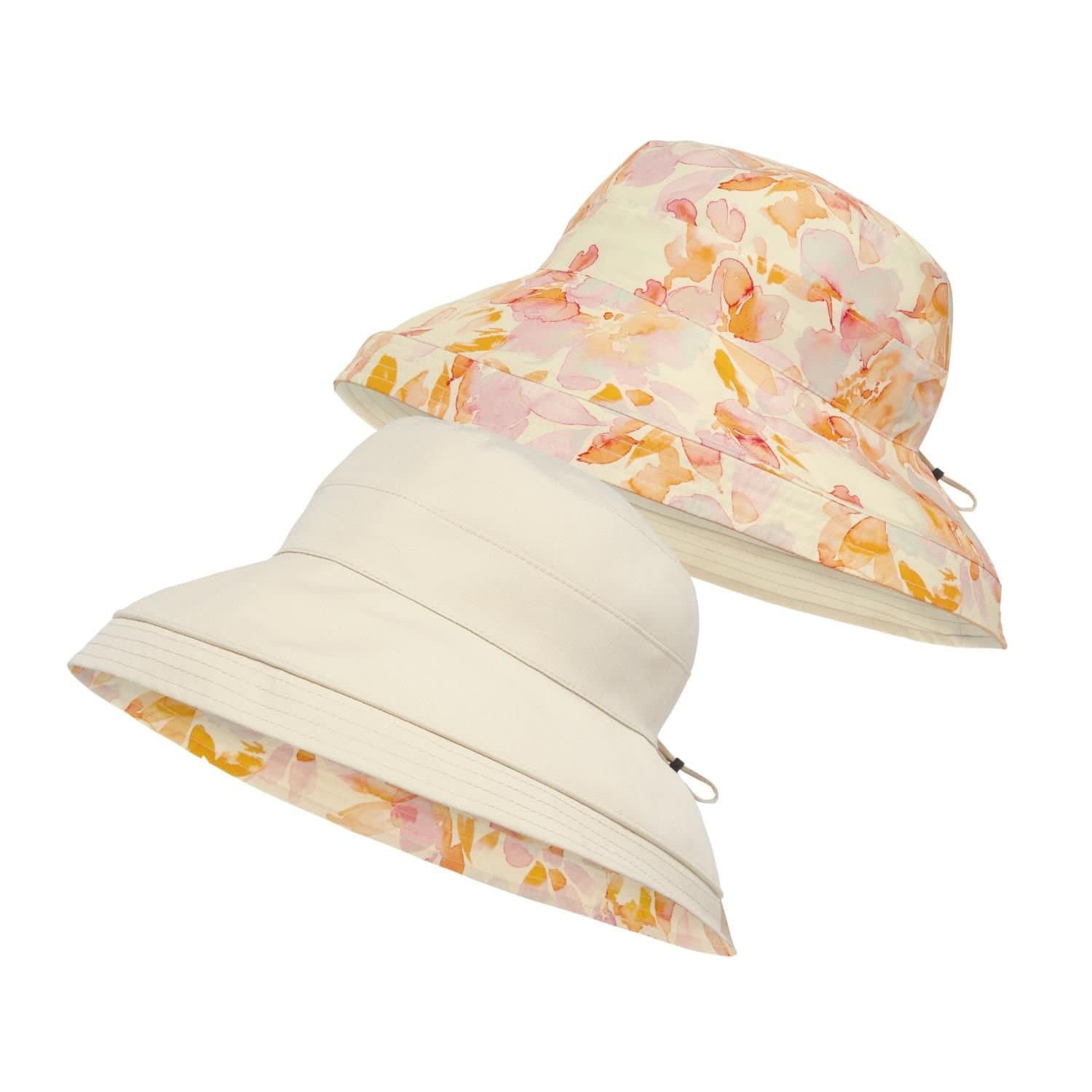 Sunday Afternoons Sunday Afternoons Women's 'Natural Blend' Lightweight Reversible UPF 50+ Kettle Hat in Cream
