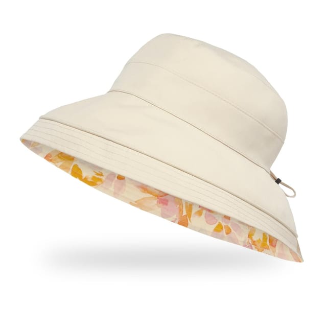 Sunday Afternoons Sunday Afternoons Women's 'Natural Blend' Lightweight Reversible UPF 50+ Kettle Hat in Cream - 2