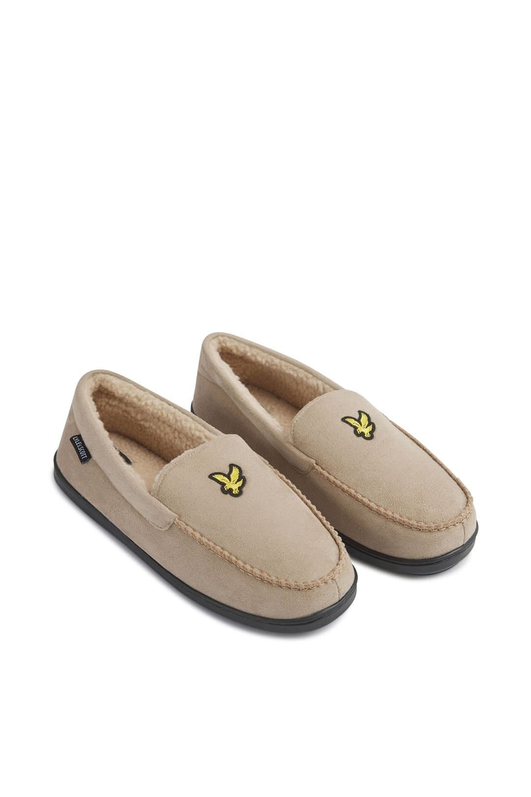 Lyle & Scott Lyle & Scott Men's Aspen Boxed Slipper Cobblestone in Beige