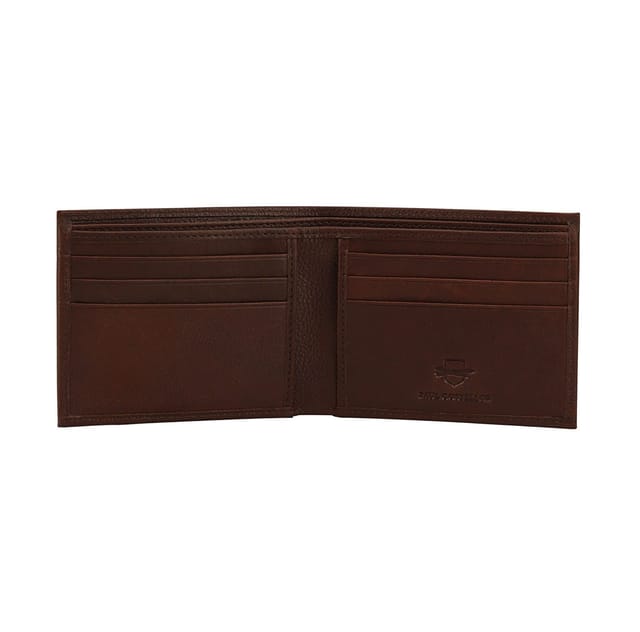 Paul Costelloe Paul Costelloe Men's Milo Leather Wallet in Brown - 2