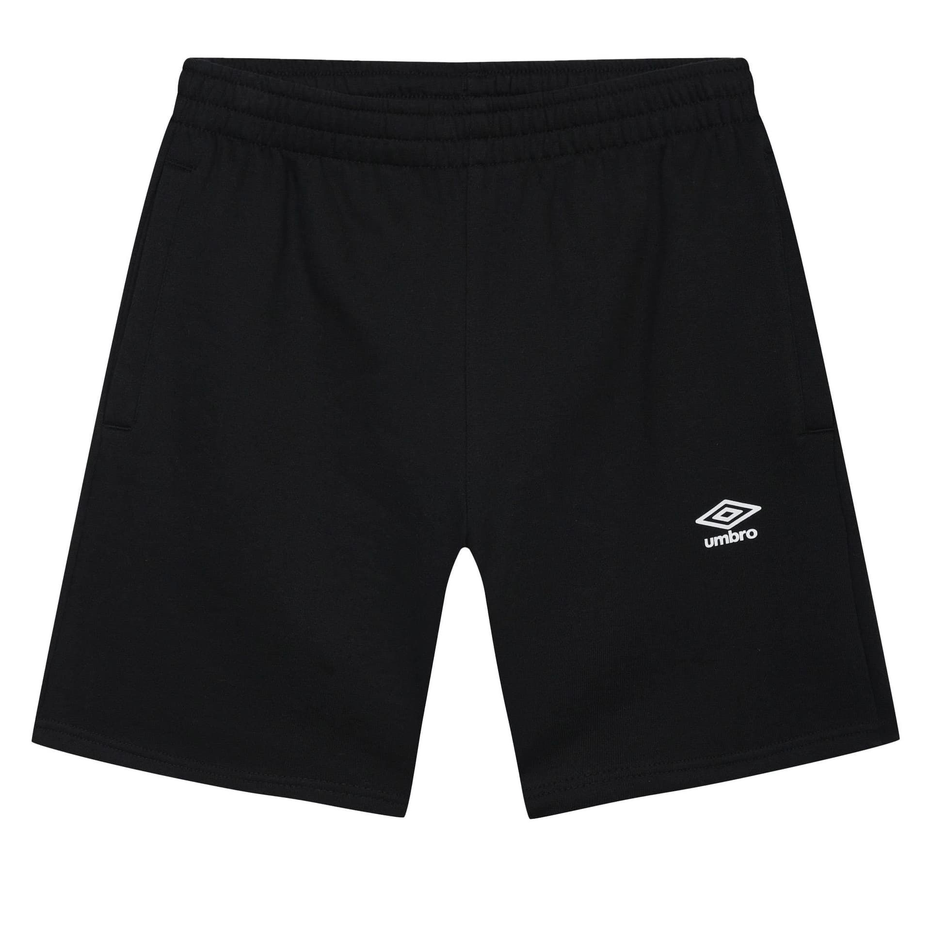 Umbro Umbro Men's Fleece Logo Casual Shorts in Black
