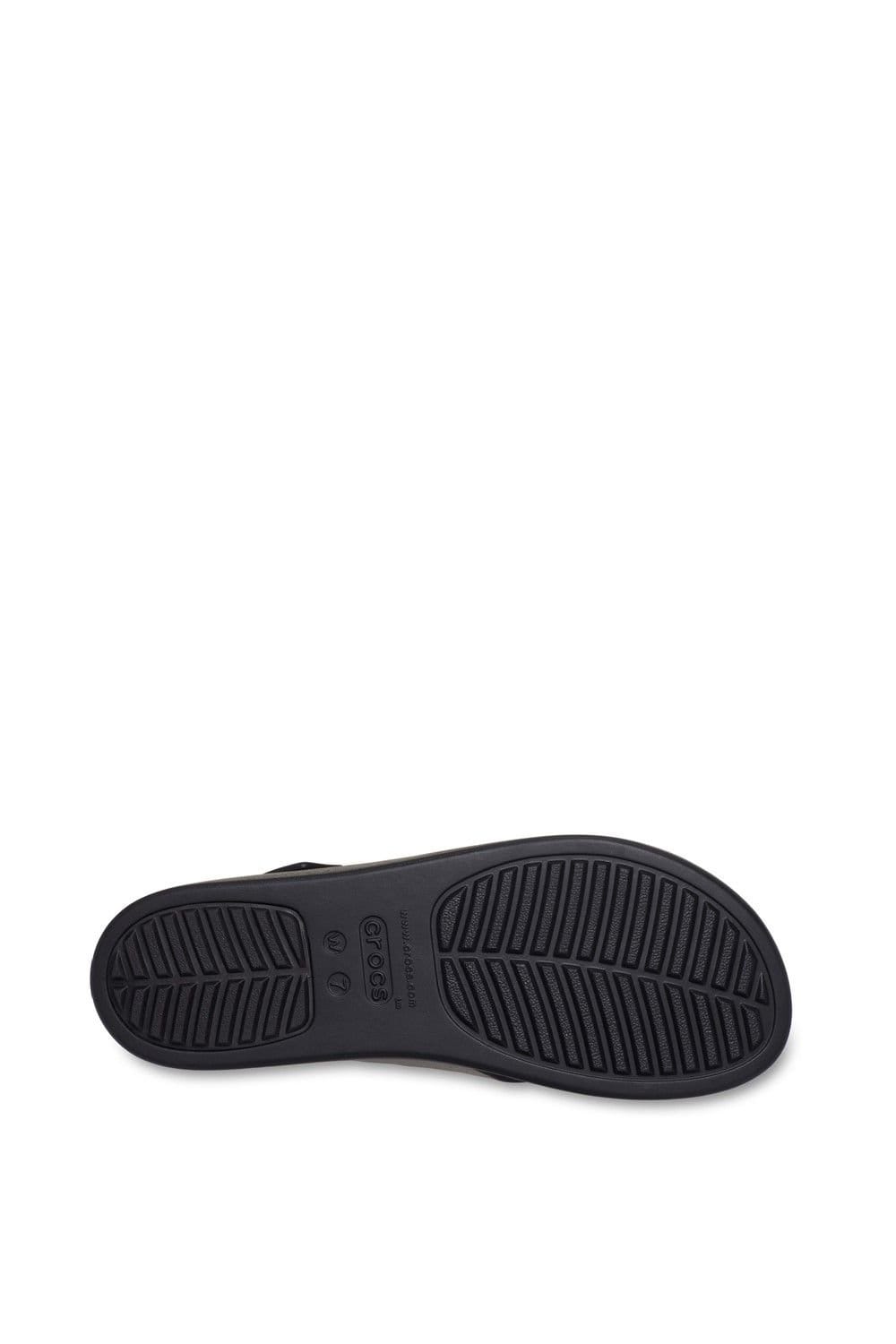 Crocs Crocs Women's Brooklyn 4U Cross Strap Sandal in Black - 4