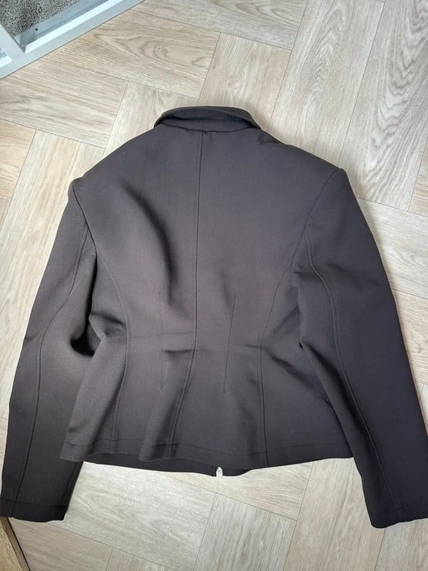 ASOS Brown Cinch Blazer Jacket