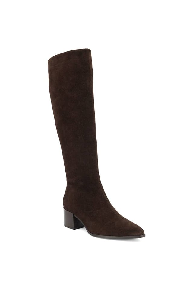 Dune London Dune London Women's 'Tautly' Suede Knee High Boots in Brown - 2