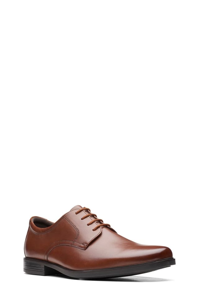 Clarks Clarks Men's Howard Walk Leather Shoes Tan - 2