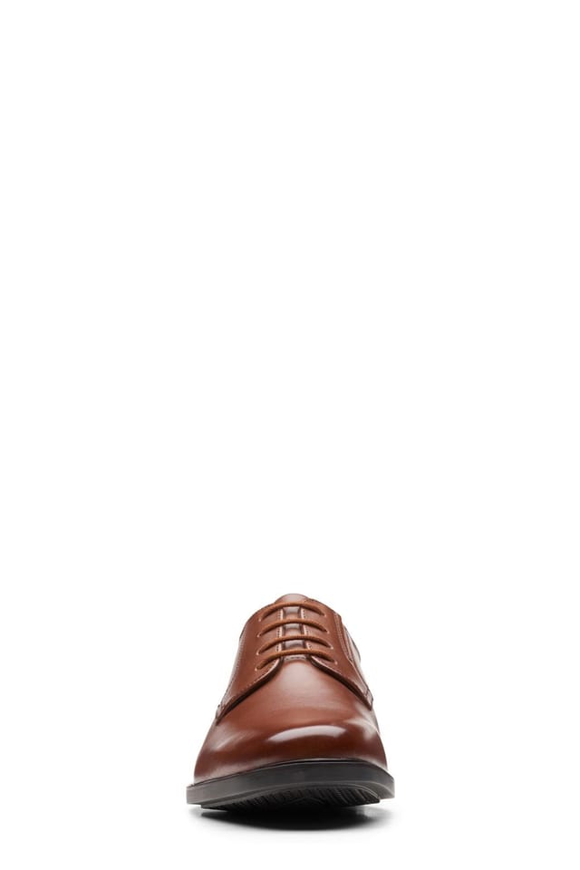 Clarks Clarks Men's Howard Walk Leather Shoes Tan - 3