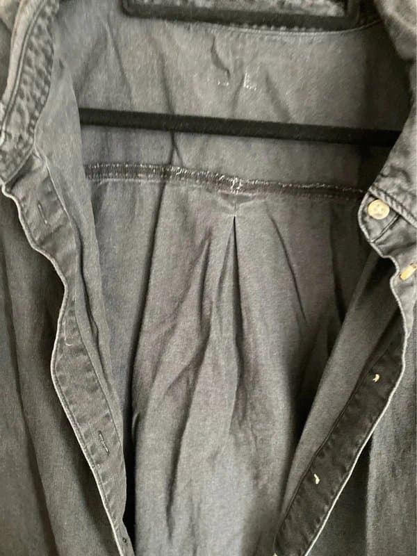 ASOS Black denim shirt