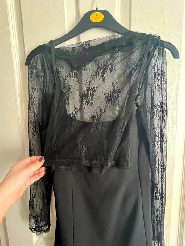 ASOS Asos Black Lace Dress