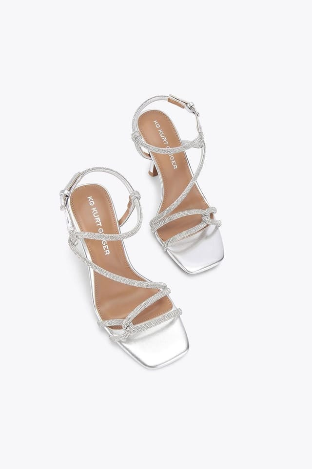 KG Kurt Geiger KG Kurt Geiger Women's 'Audrey High' Heels in Silver - 2