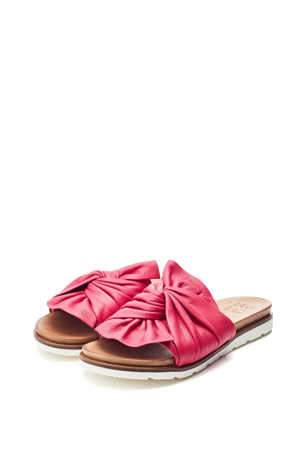 Moda In Pelle Moda In Pelle Women's 'Jemini' Leather Sandals in Raspberry - 2