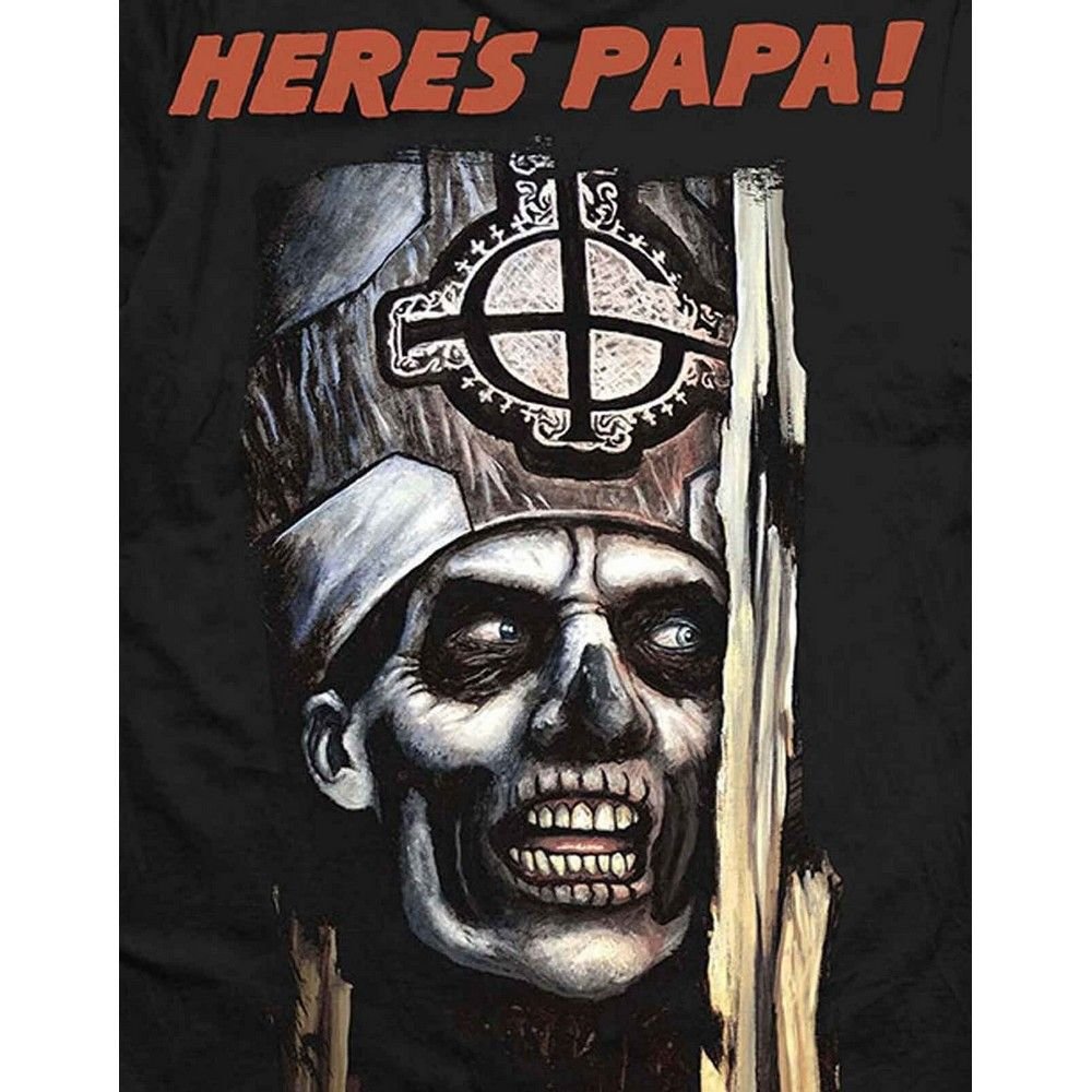 Ghost Ghost Men's Here´s Papa T-Shirt in Black - 3