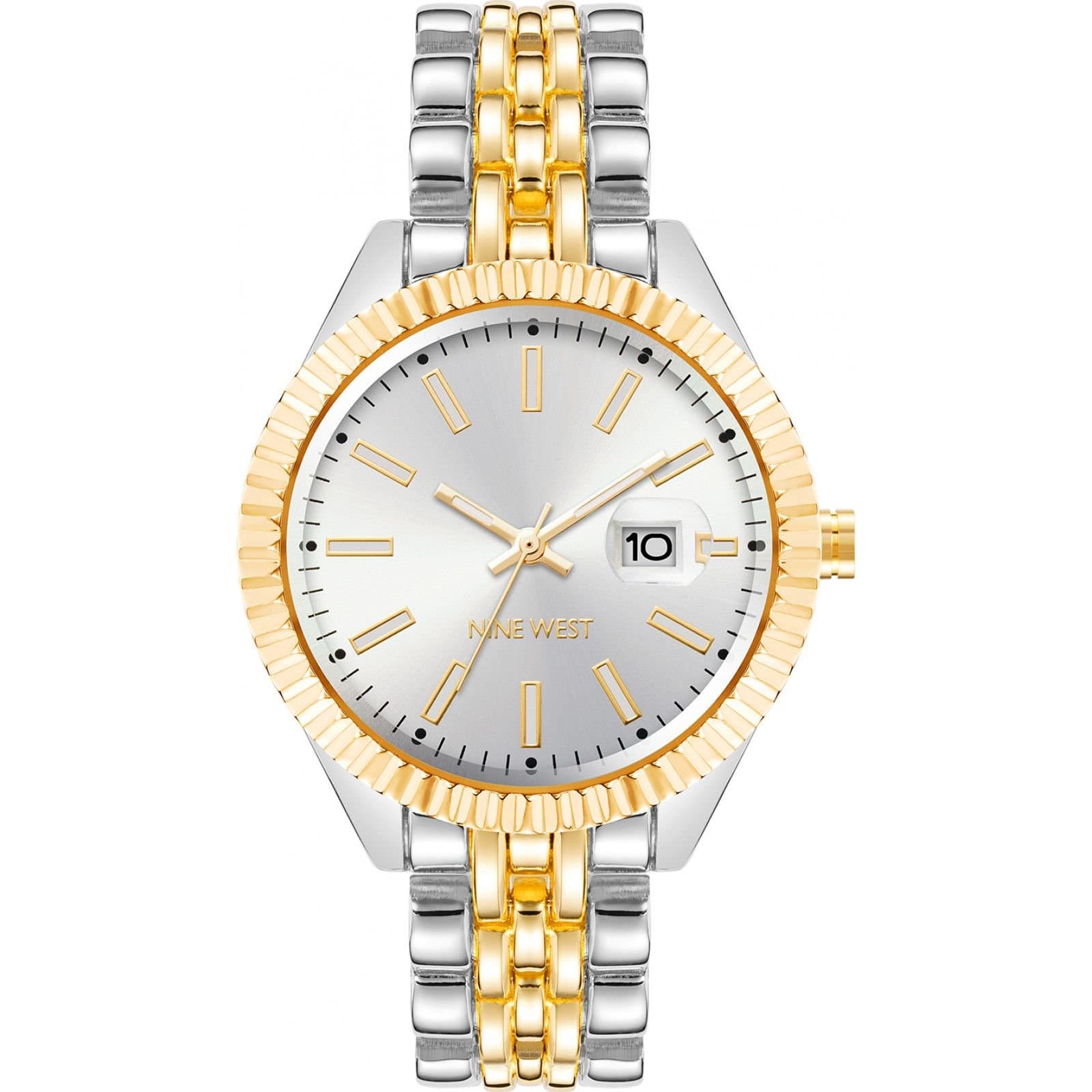 Nine West Nine West Women's NW-2661SVTT 36mm Quartz Watch