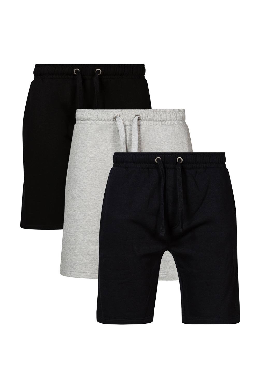 French Connection French Connection Men's 3 Pack Cotton Jersey Shorts in Black - 2