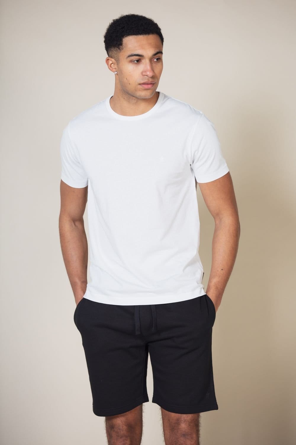 French Connection French Connection Men's 3 Pack Cotton Jersey Shorts in Black - 4