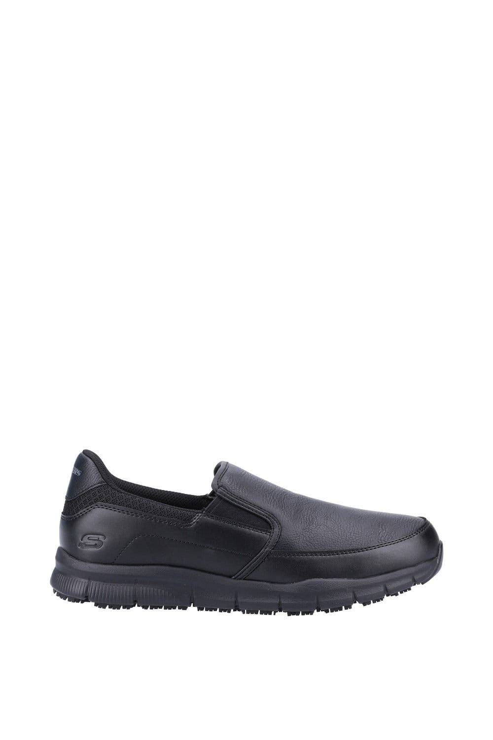 Skechers Skechers Men's Nampa Groton Occupational Shoes in Black - 4