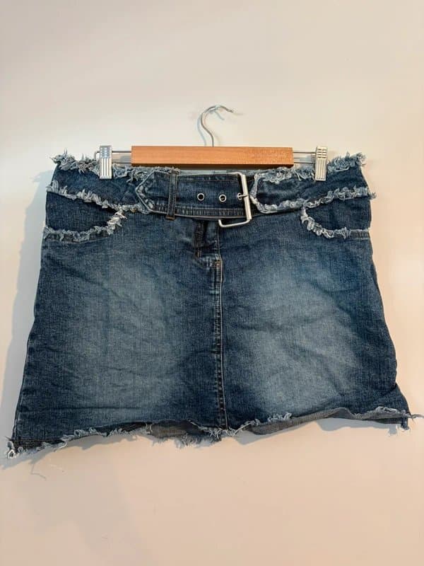 Denim Co Vintage denim co mini denim skirt - size 14
