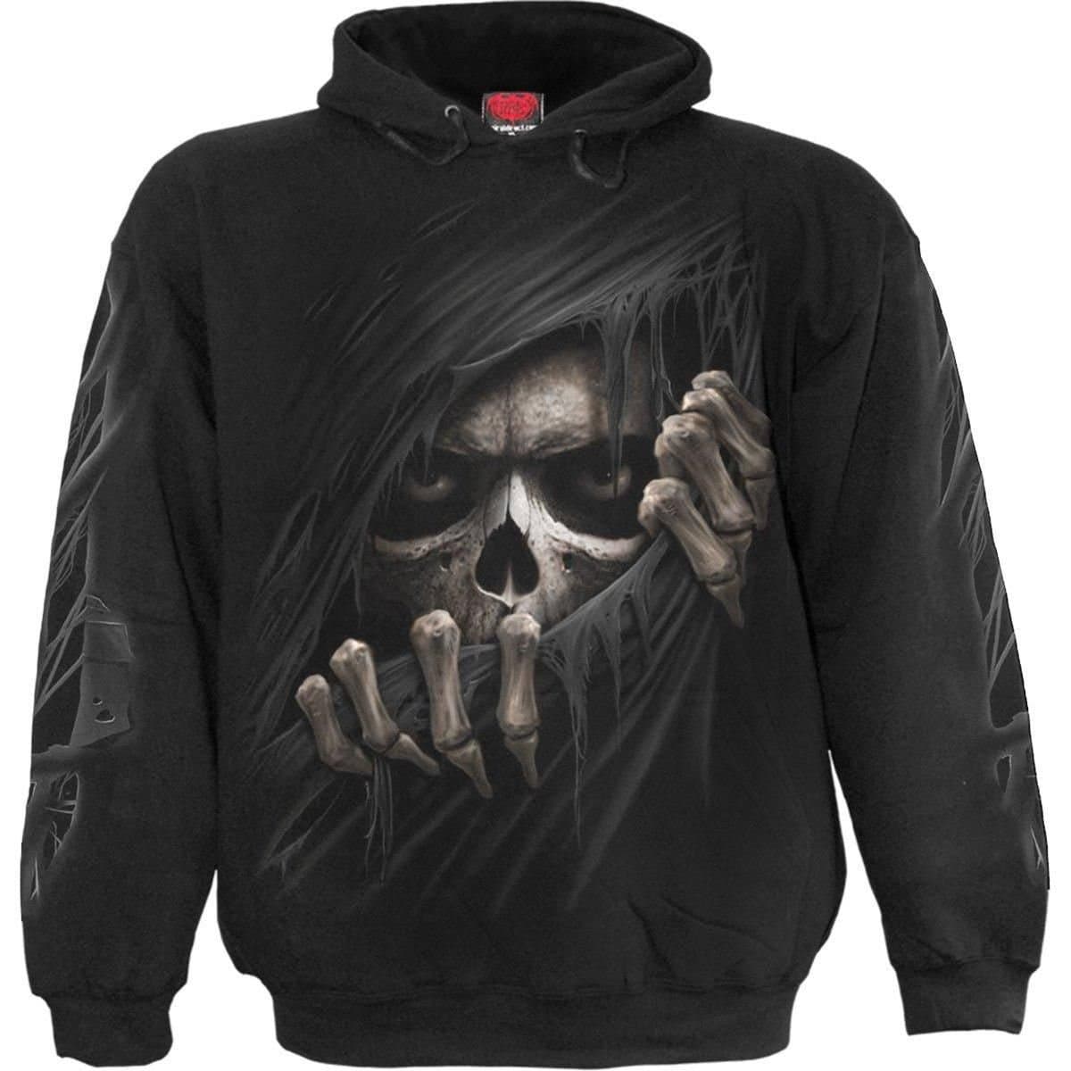 Spiral Spiral Men's GRIM RIPPER - Hoody Black