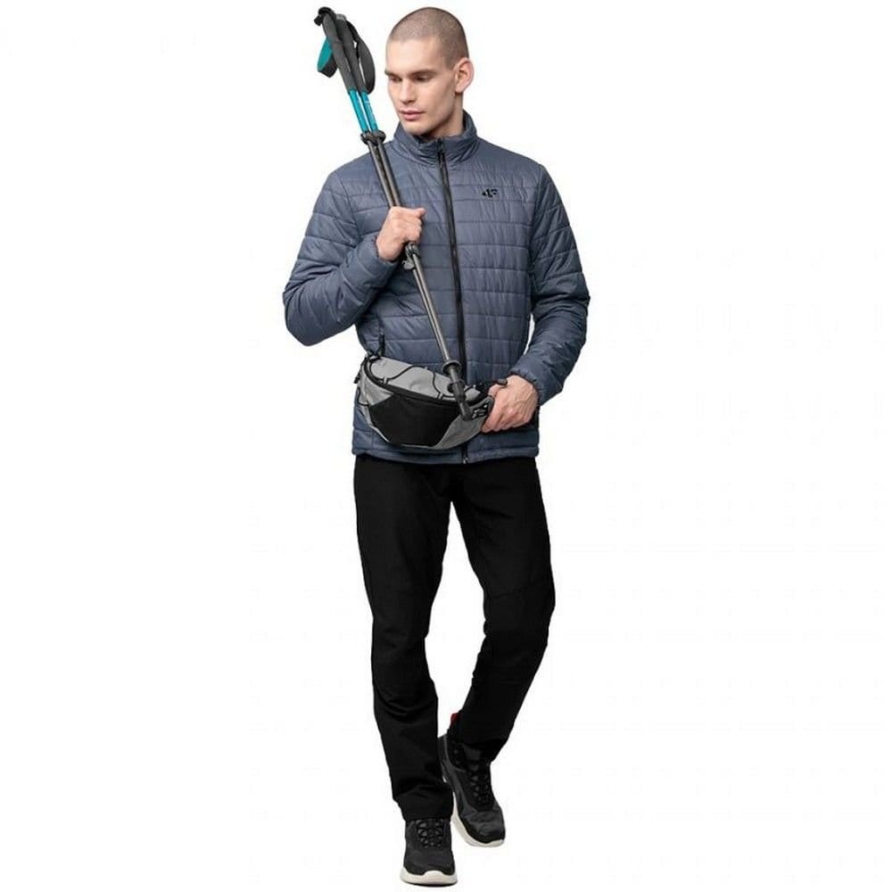 4F 4F Men's H4L21 Padded Jacket in Grey - 4
