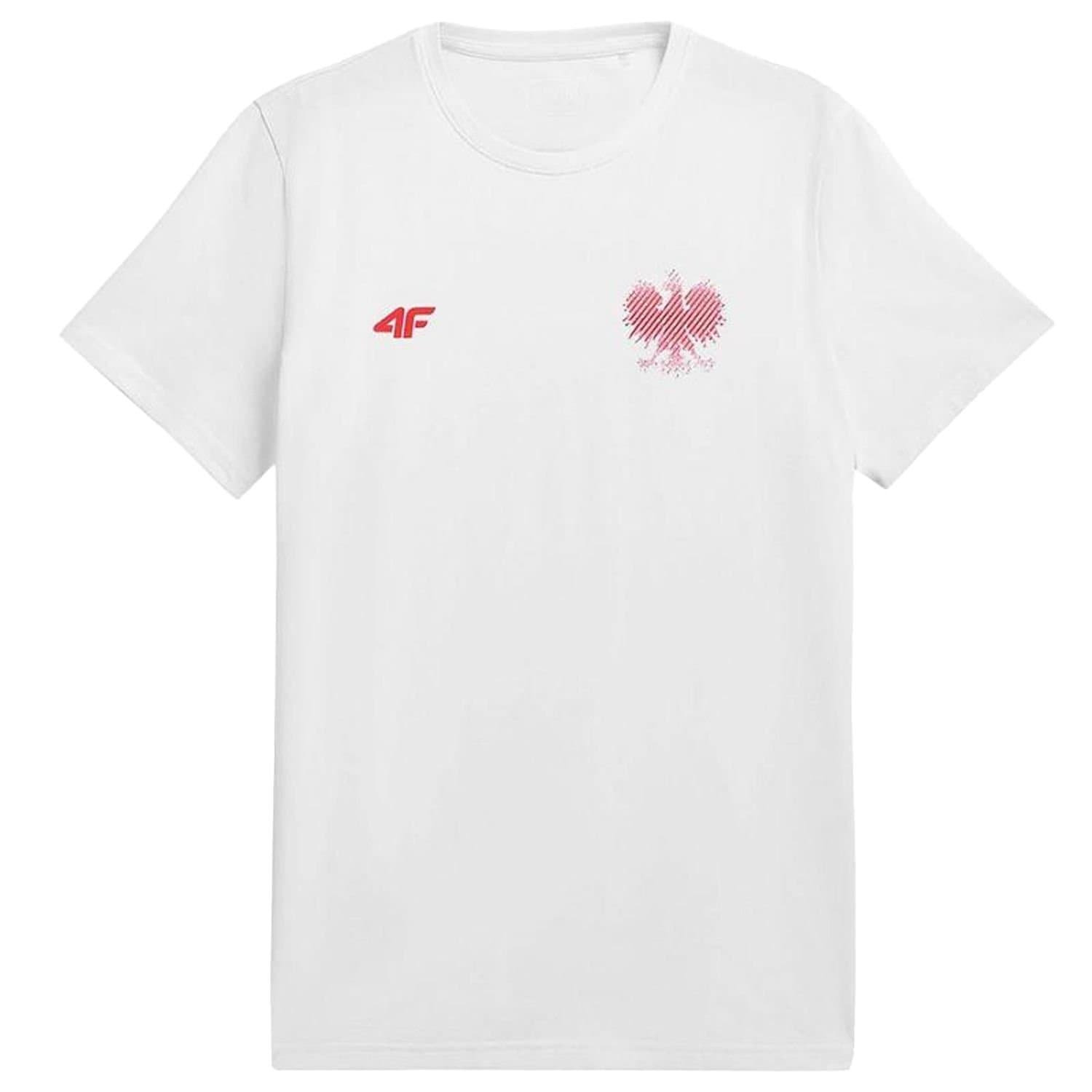 4F 4F Men's RL9 Logo T-Shirt in White