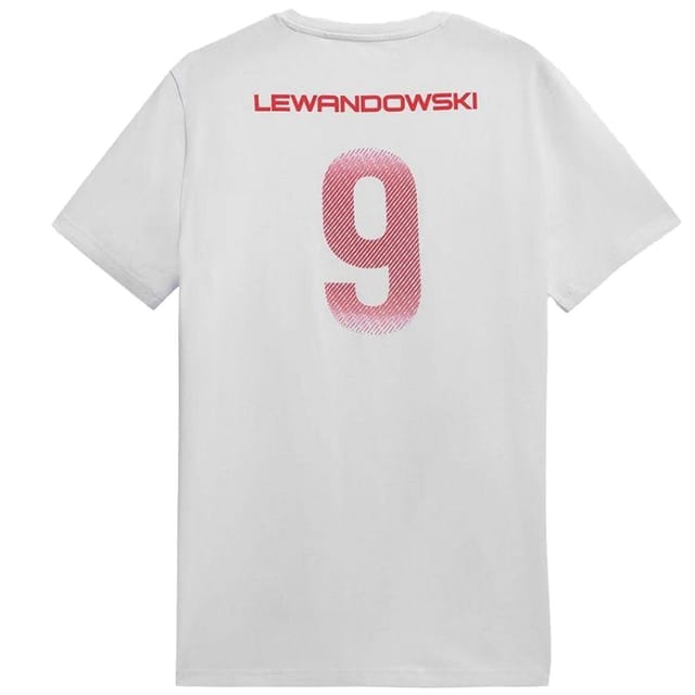 4F 4F Men's RL9 Logo T-Shirt in White - 2