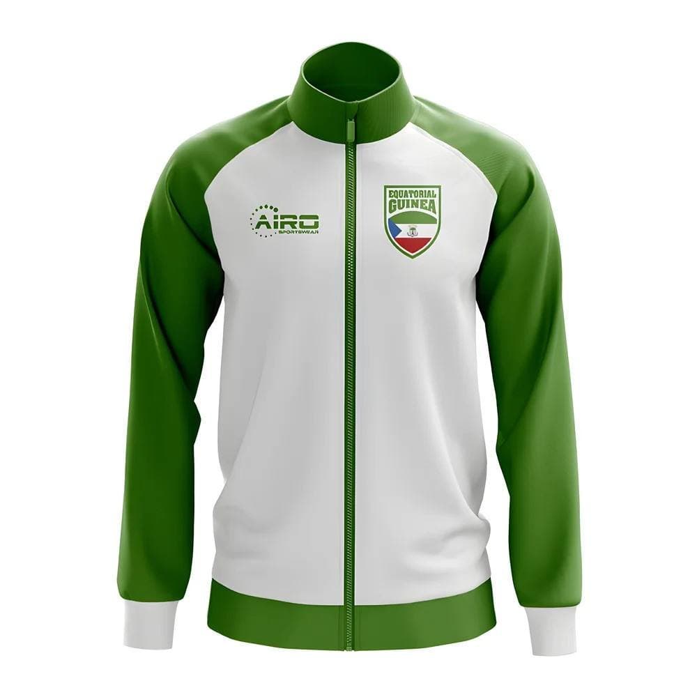 Equatorial Guinea Equatorial Guinea Men's Concept Football Track Jacket in White