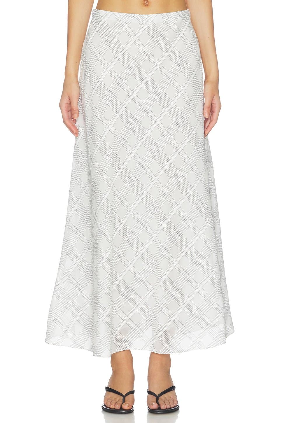 revolve Wren Plaid Skirt