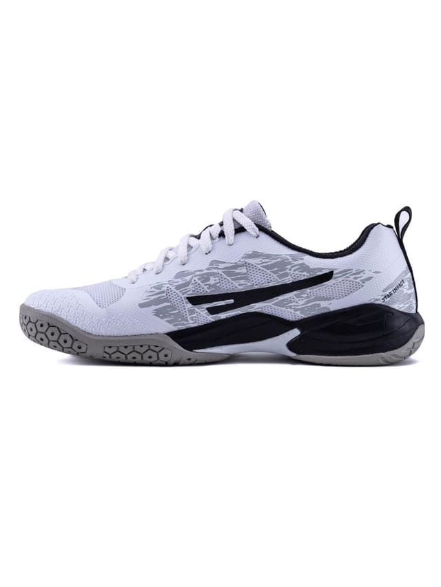 QUIVE QUIVE Men's Rp24 Badminton Shoes Multi-sport Court Trainers in White - 3