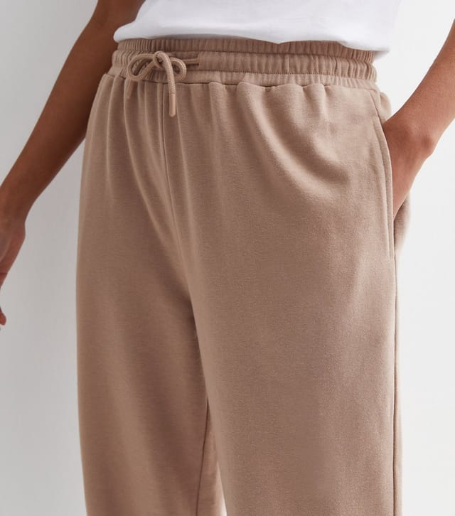 New Look Women's Camel Wide Leg Joggers New Look - 3