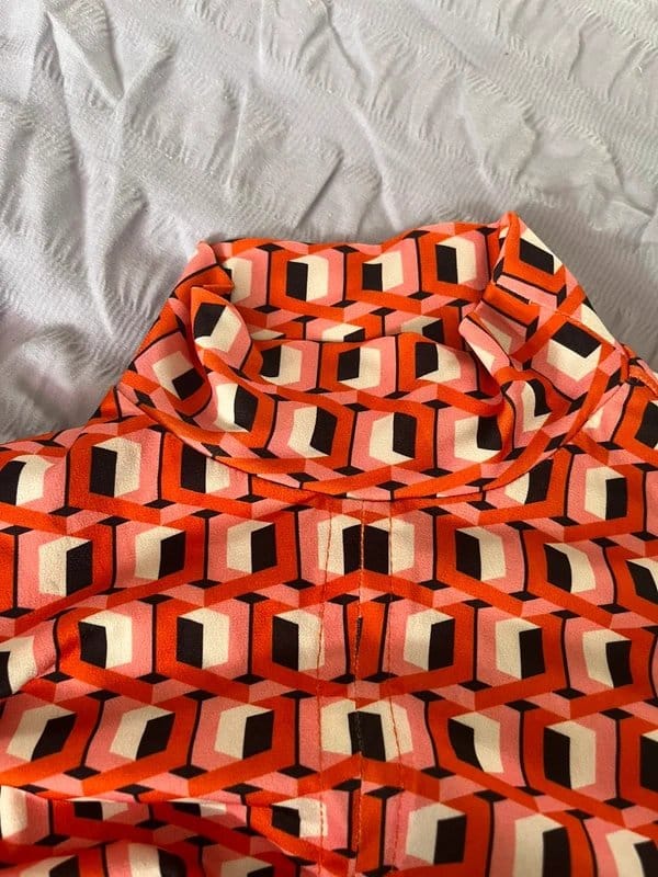 Bershka Patterned crop top - 1
