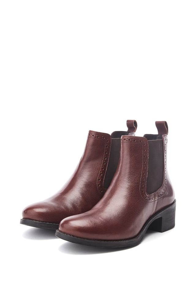 Moda In Pelle Moda In Pelle Women's 'Pernilla' Leather Ankle Boots in Tan - 3