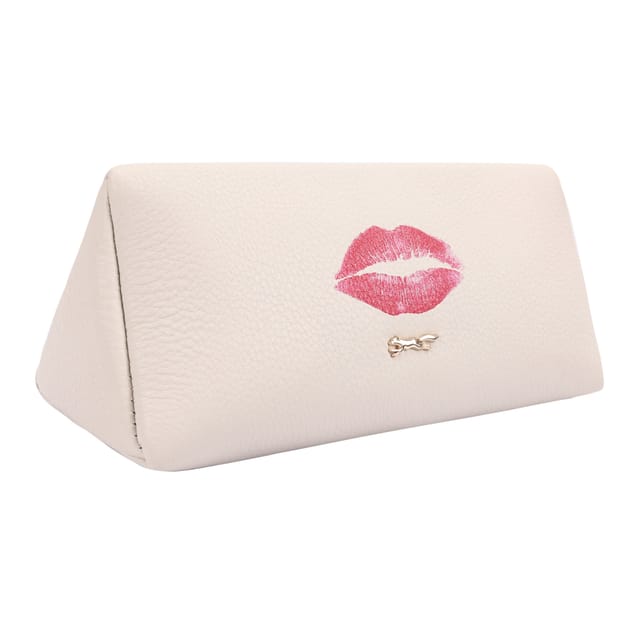 Paul Costelloe Paul Costelloe Women's Tullu Leather Pouch in White - 2