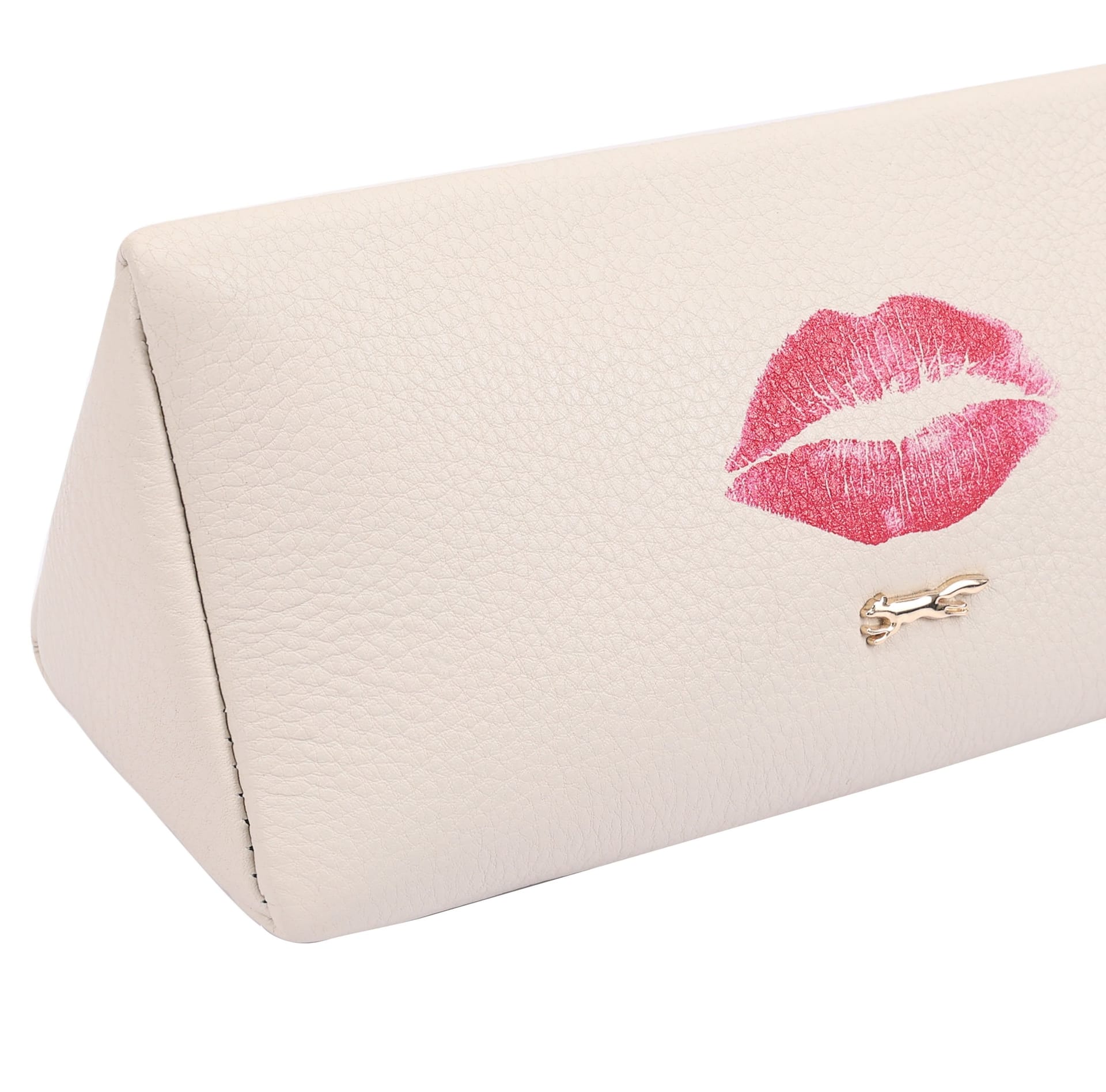 Paul Costelloe Paul Costelloe Women's Tullu Leather Pouch in White - 4