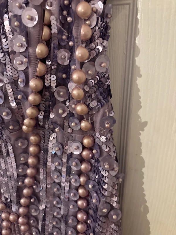 asos luxe range Sequin dress