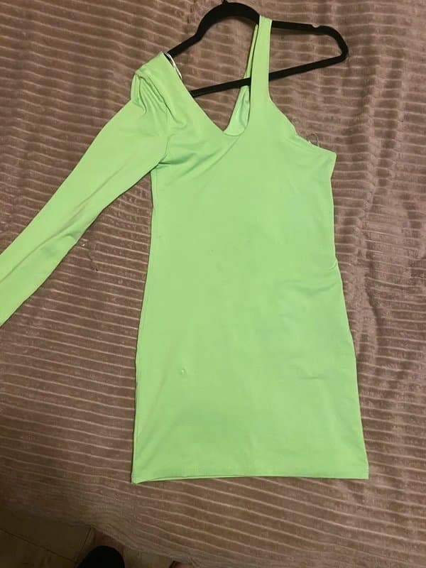 Bershka Bershka neon green dress