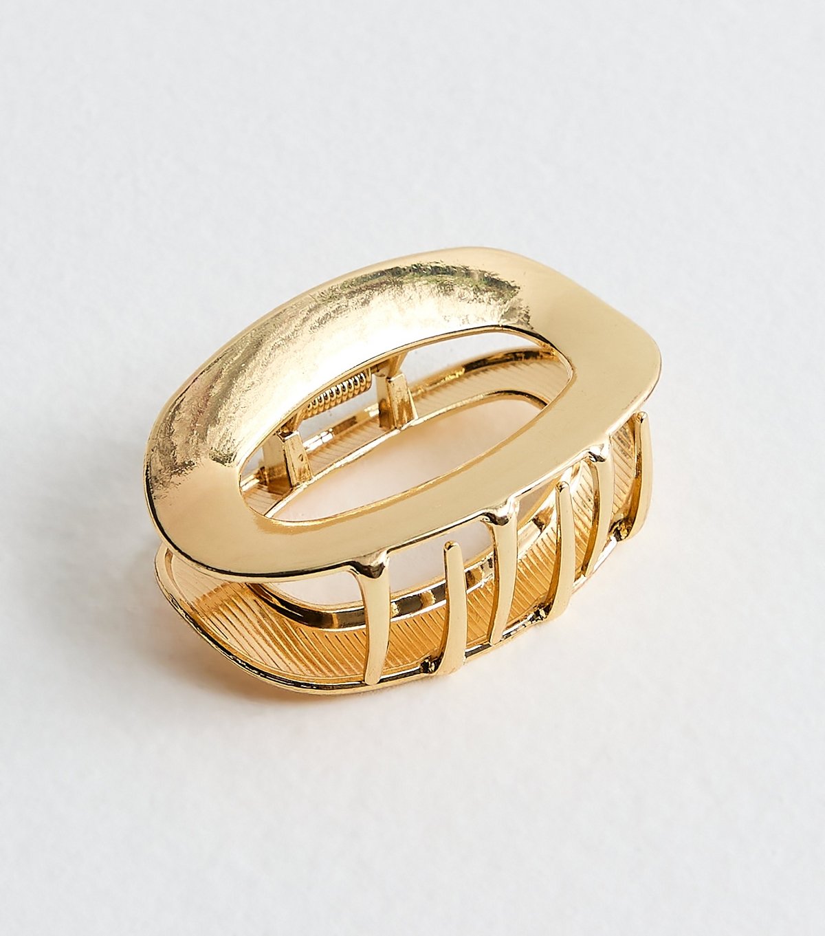 New Look Gold Circular Metallic Hair Clip New Look - 3