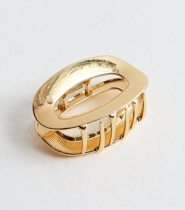 New Look Gold Circular Metallic Hair Clip New Look - 3