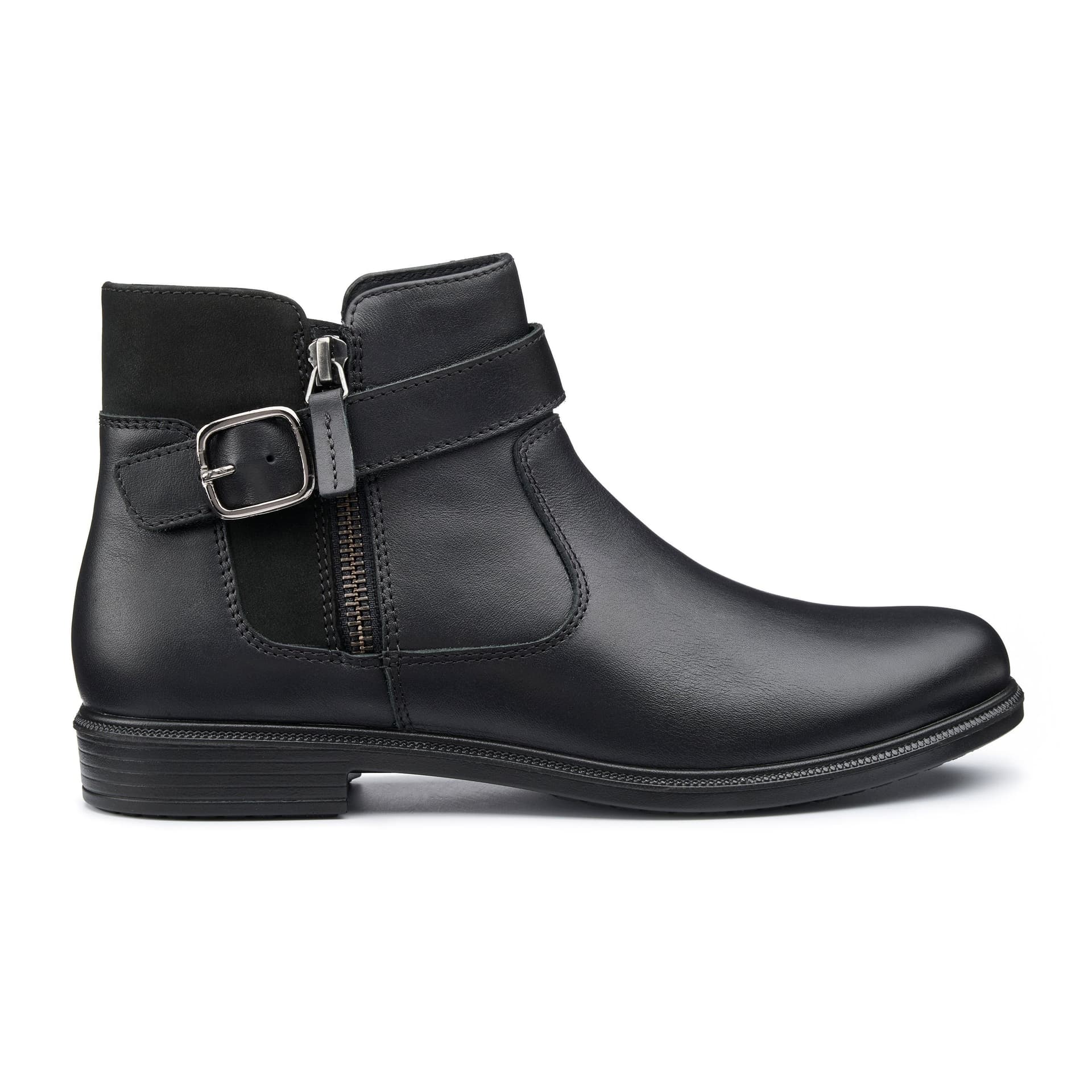 Hotter Hotter Women's Wide Fit 'Kingston' Ankle Boots in Black