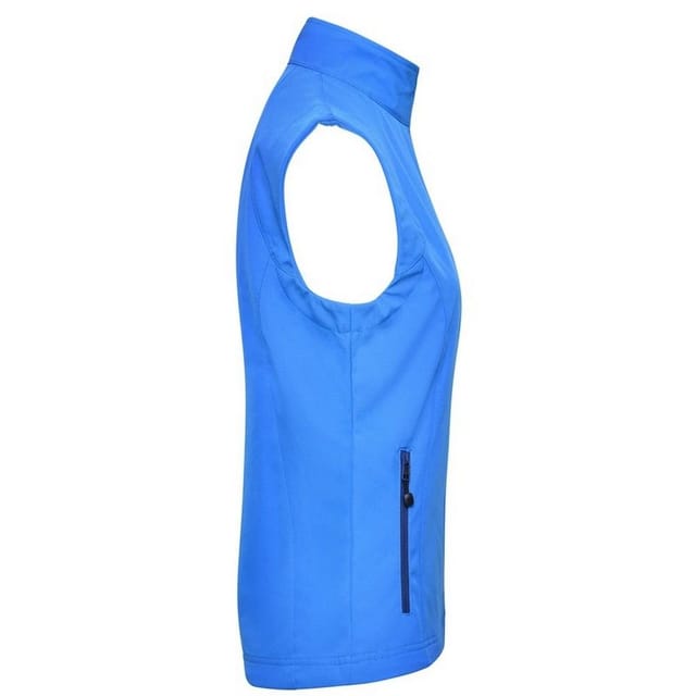 James and Nicholson James and Nicholson Women's Softshell Gilet in Dark Blue - 3