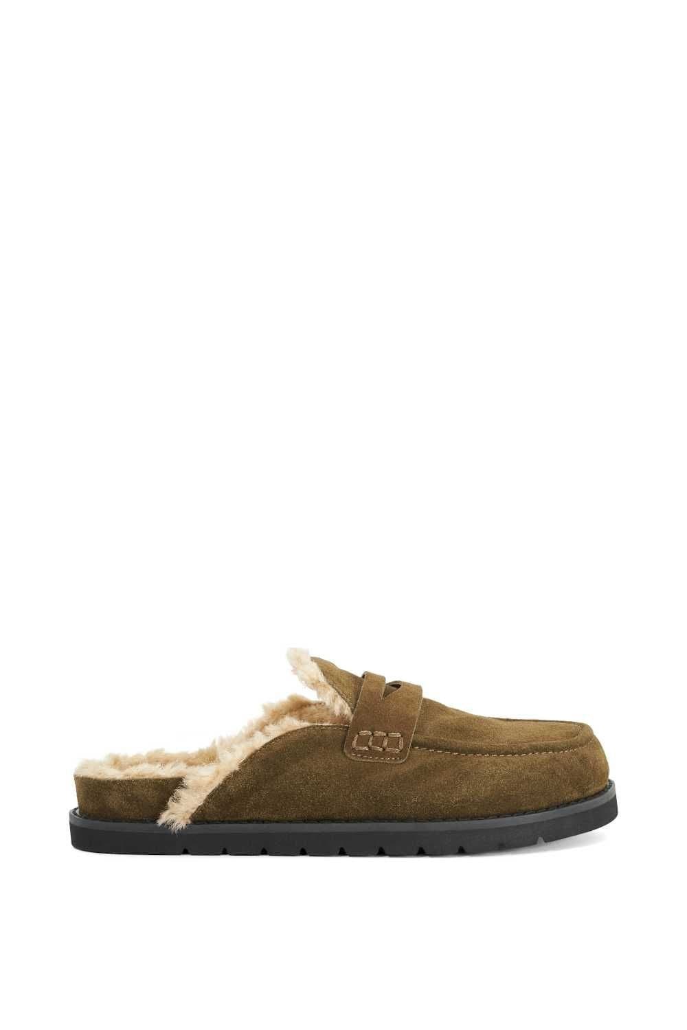 Dune London Dune London Women's 'Goldy' Suede Mules in Green