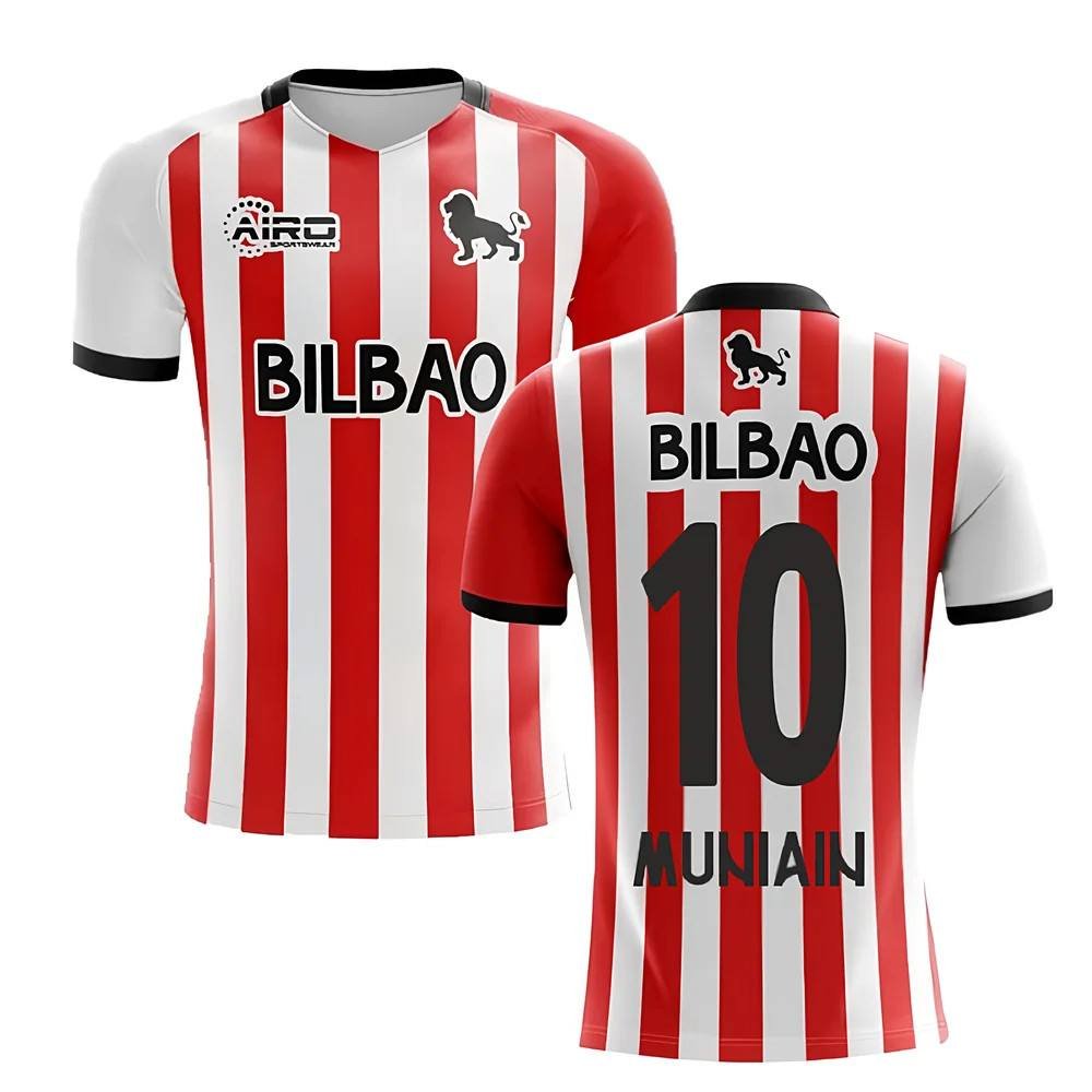 Athletic Bilbao Athletic Bilbao Men's Home Concept Football Shirt Muniain in Red - 4