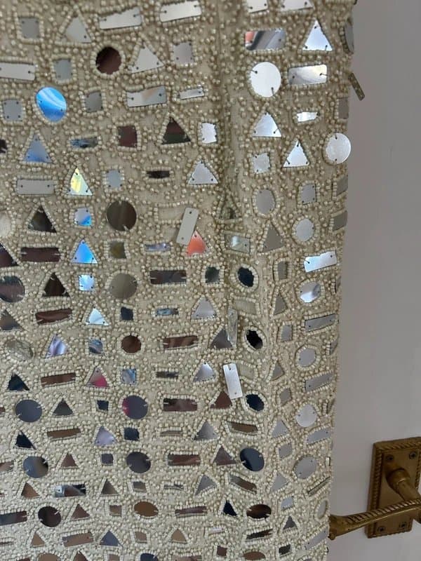 Never Fully Dressed Never fully dressed cream embellished dress
